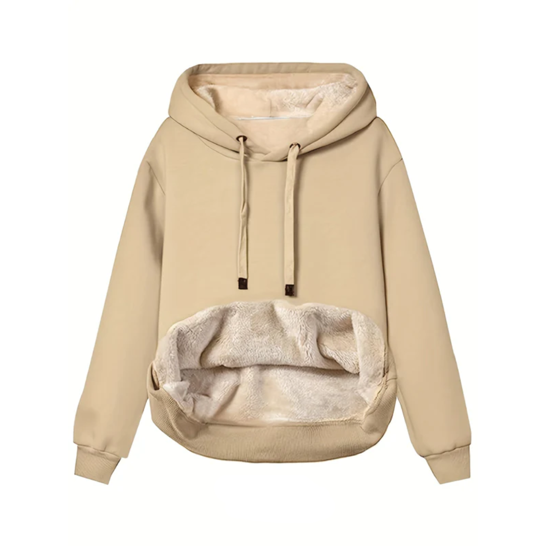 Sophia - Premium wollen fleece hoodie