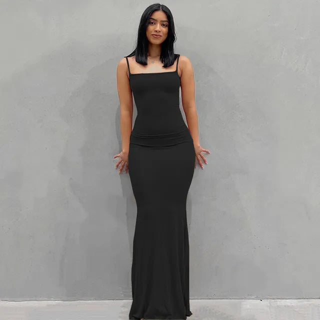 Kylie Satin Maxi Dress 2024