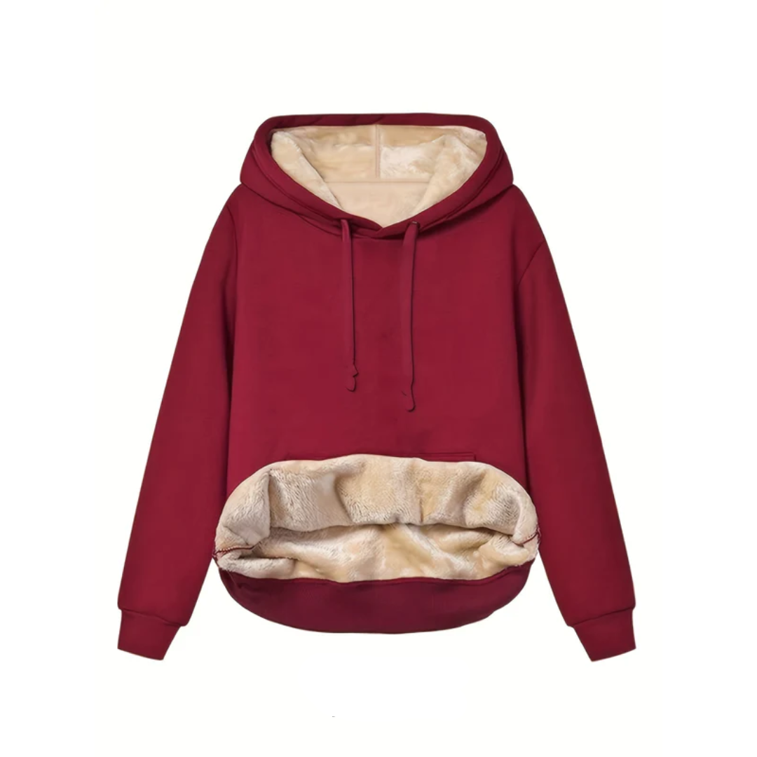 Sophia - Premium wollen fleece hoodie