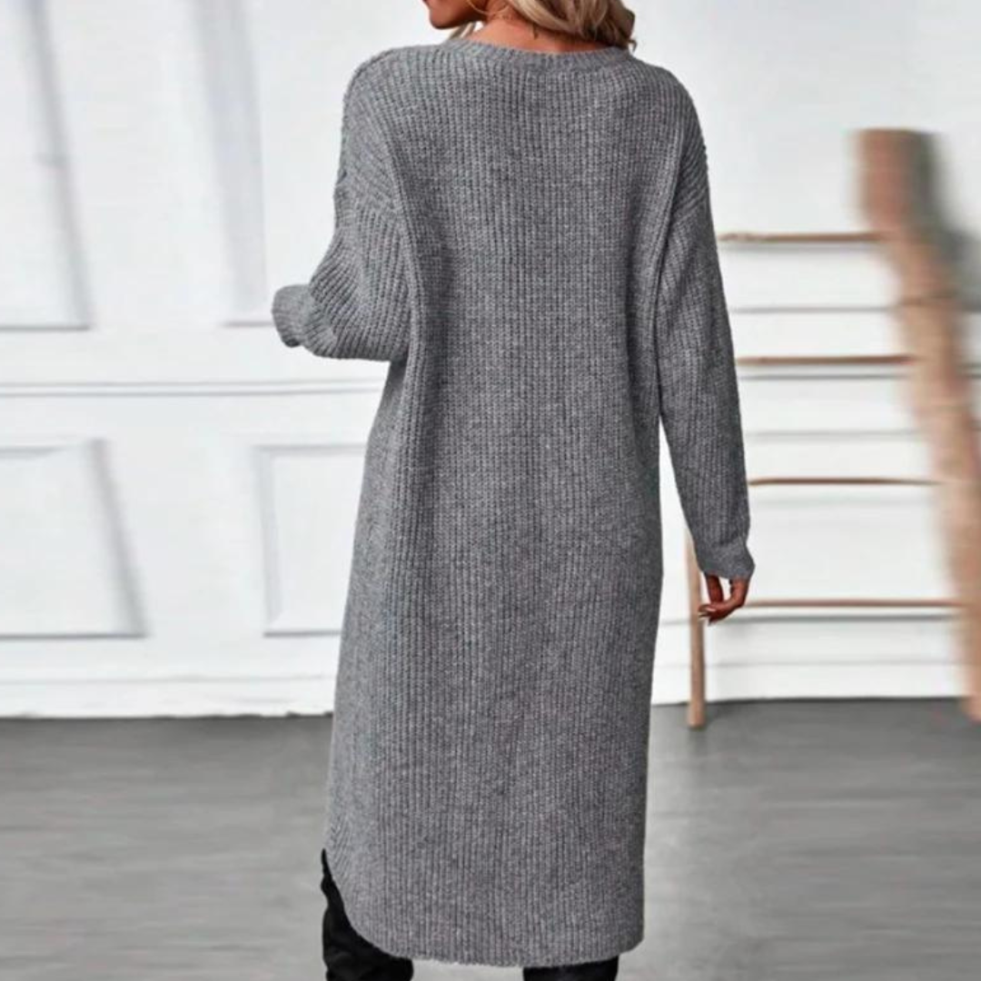 Maxi | Gebreide maxi jurk