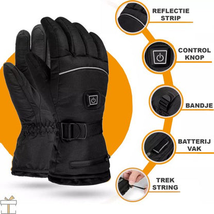 Oplaadbare verwarmende handschoenen  - Maat M/L