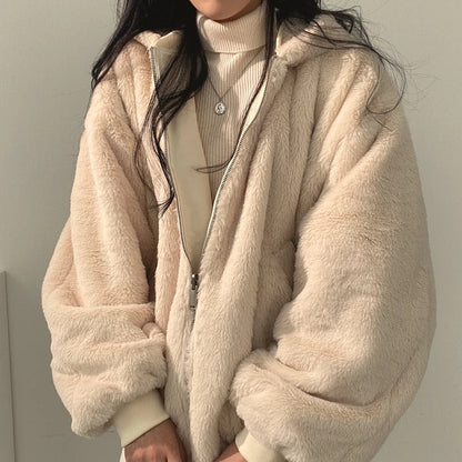 Teddy Jas | Oversized Wol & Fleece in 1