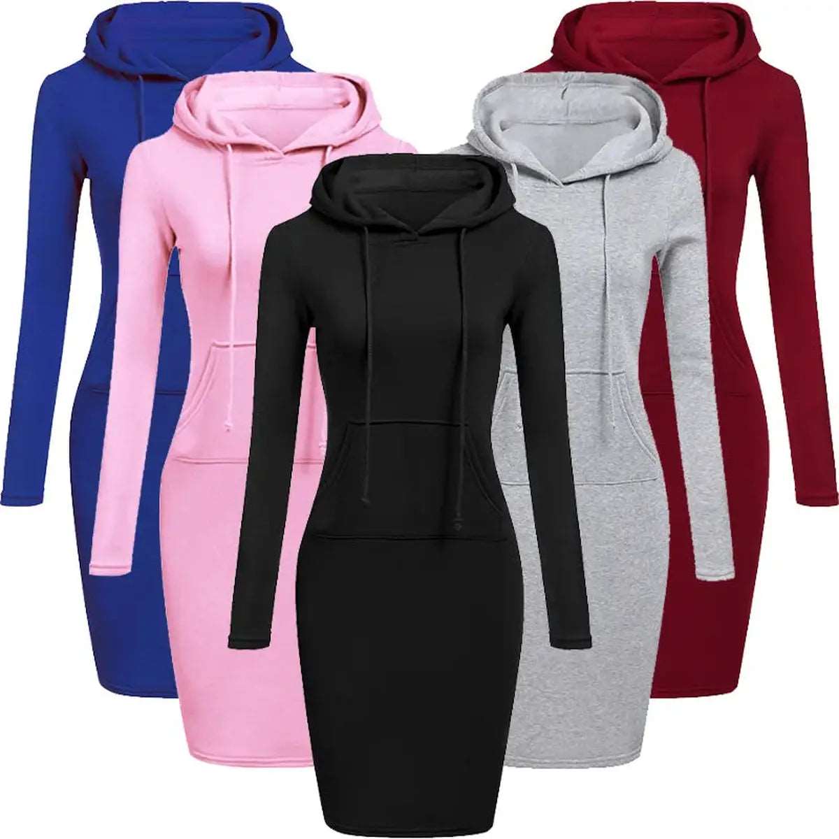 Zoe Fashion Hooddie Jurk