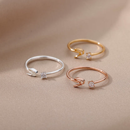 Mia | Initialen ring