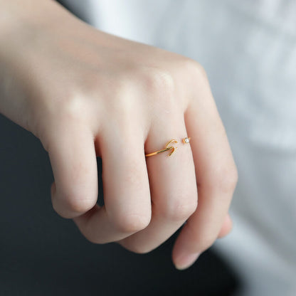 Mia | Initialen ring