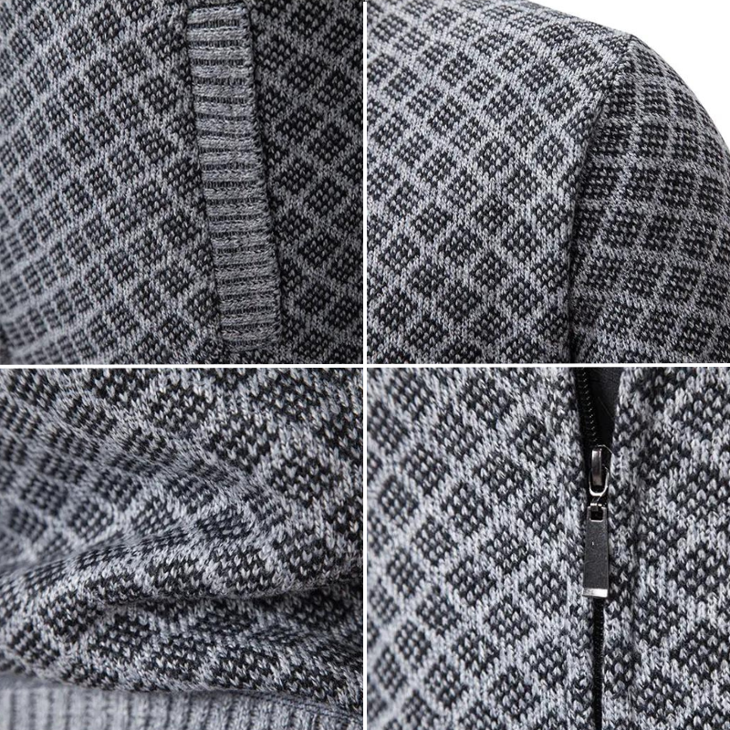 Leonardo - Gebreide Jacquard Trui