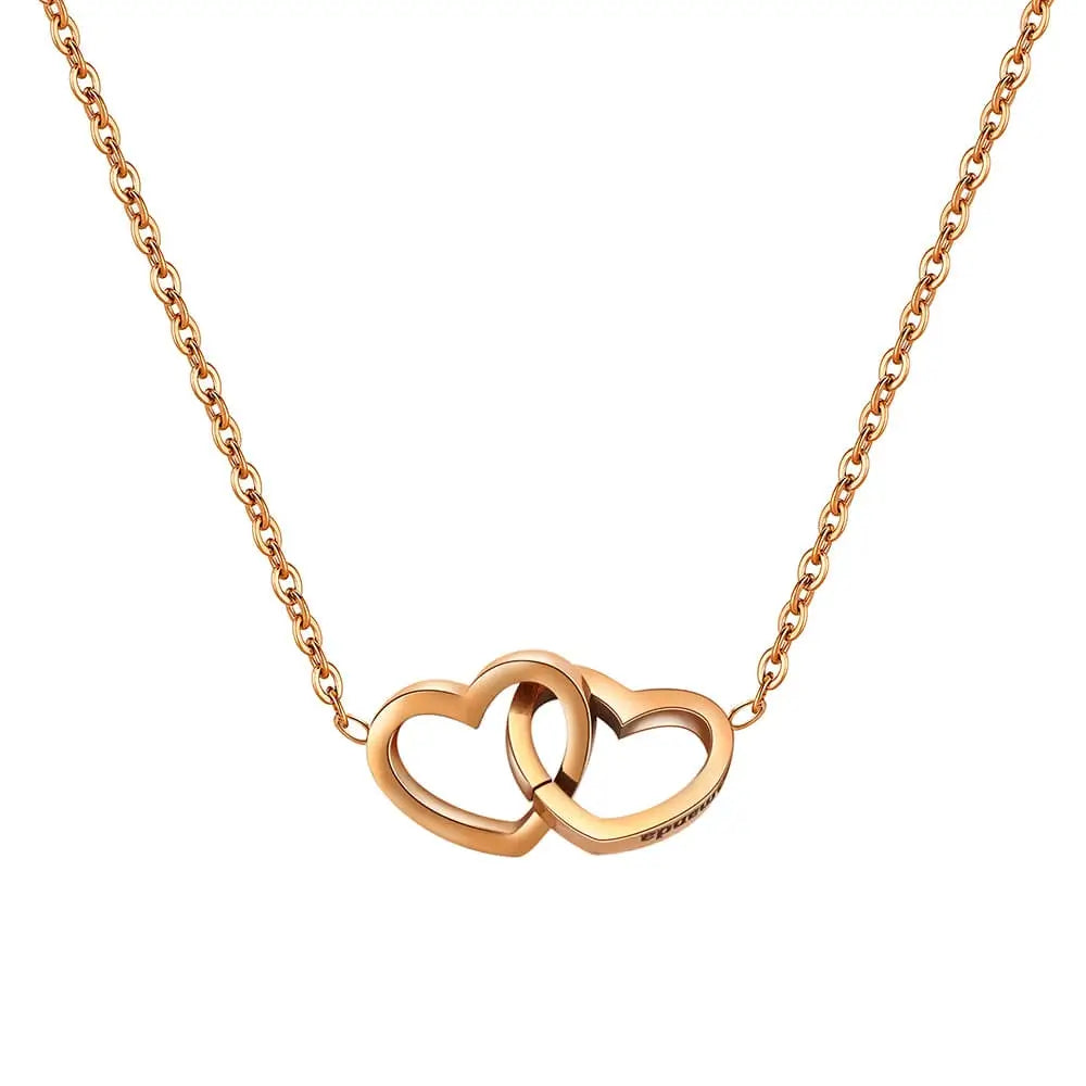 MiaLove |  Gepersonaliseerde Hartketting met Liefdesdoosje