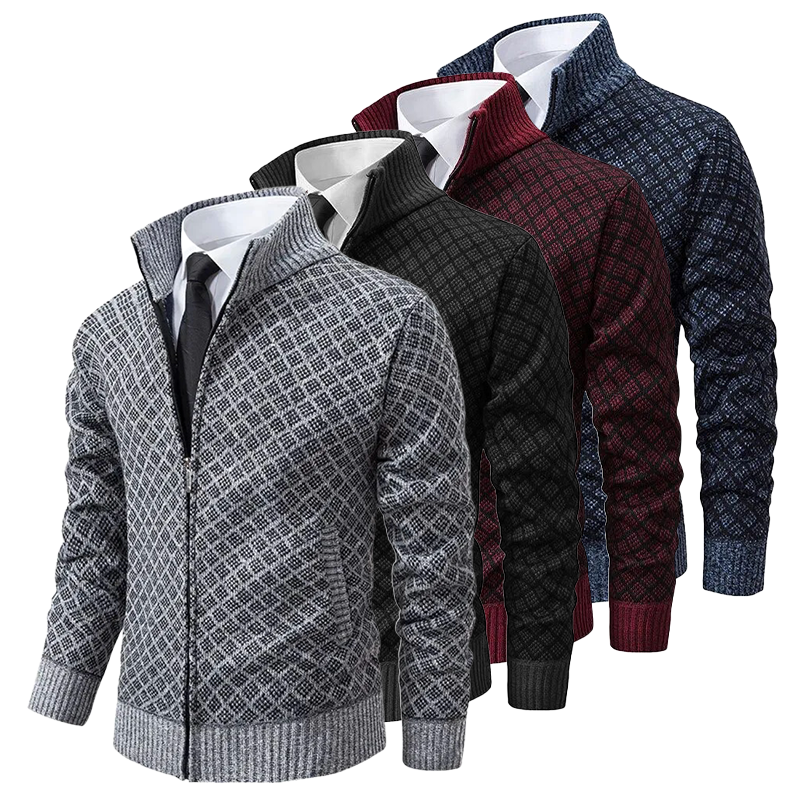 Leonardo - Gebreide Jacquard Trui