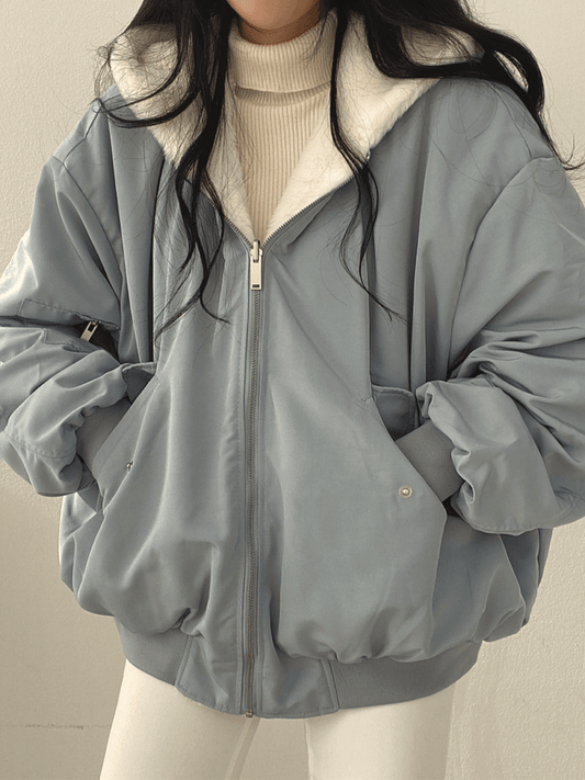 Teddy Jas | Oversized Wol & Fleece in 1