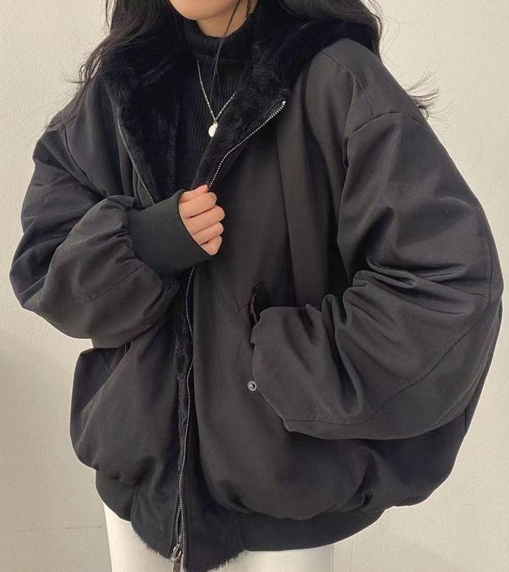 Teddy Jas | Oversized Wol & Fleece in 1