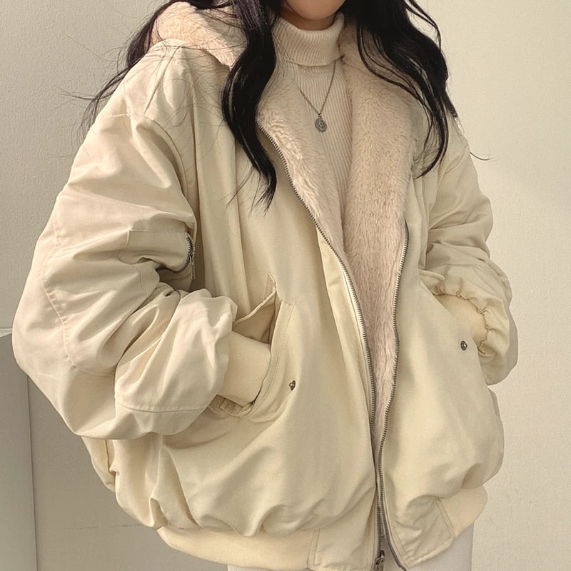 Teddy Jas | Oversized Wol & Fleece in 1