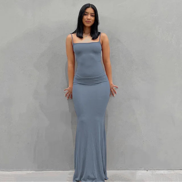 Kylie Satin Maxi Dress  2024