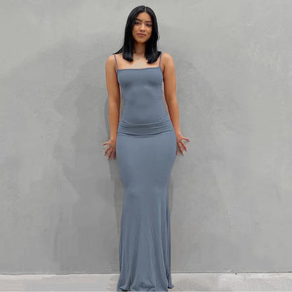 Kylie Satin Maxi Dress  2024