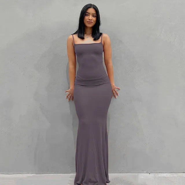 Kylie Satin Maxi Dress  2024