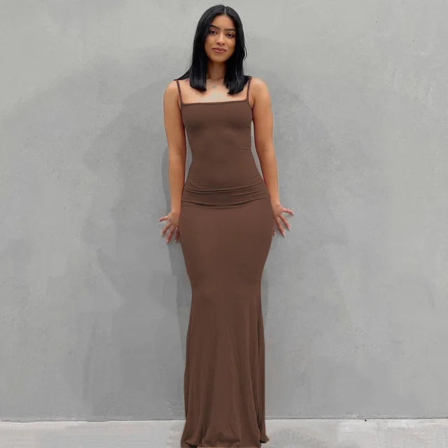 Kylie Satin Maxi Dress  2024