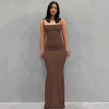 Kylie Satin Maxi Dress  2024