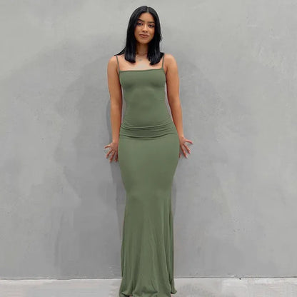 Kylie Satin Maxi Dress  2024