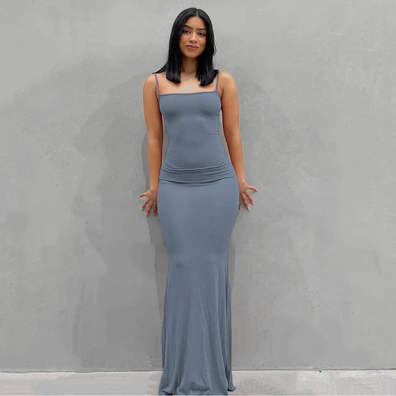 Kylie Satin Maxi Dress  2024