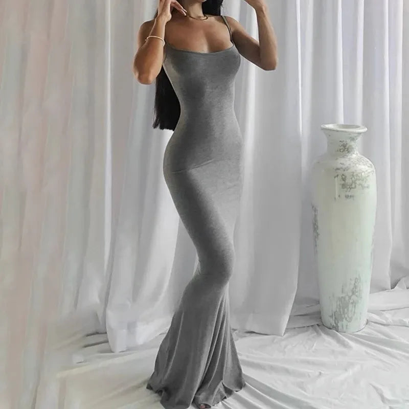 Kylie Satin Maxi Dress  2024